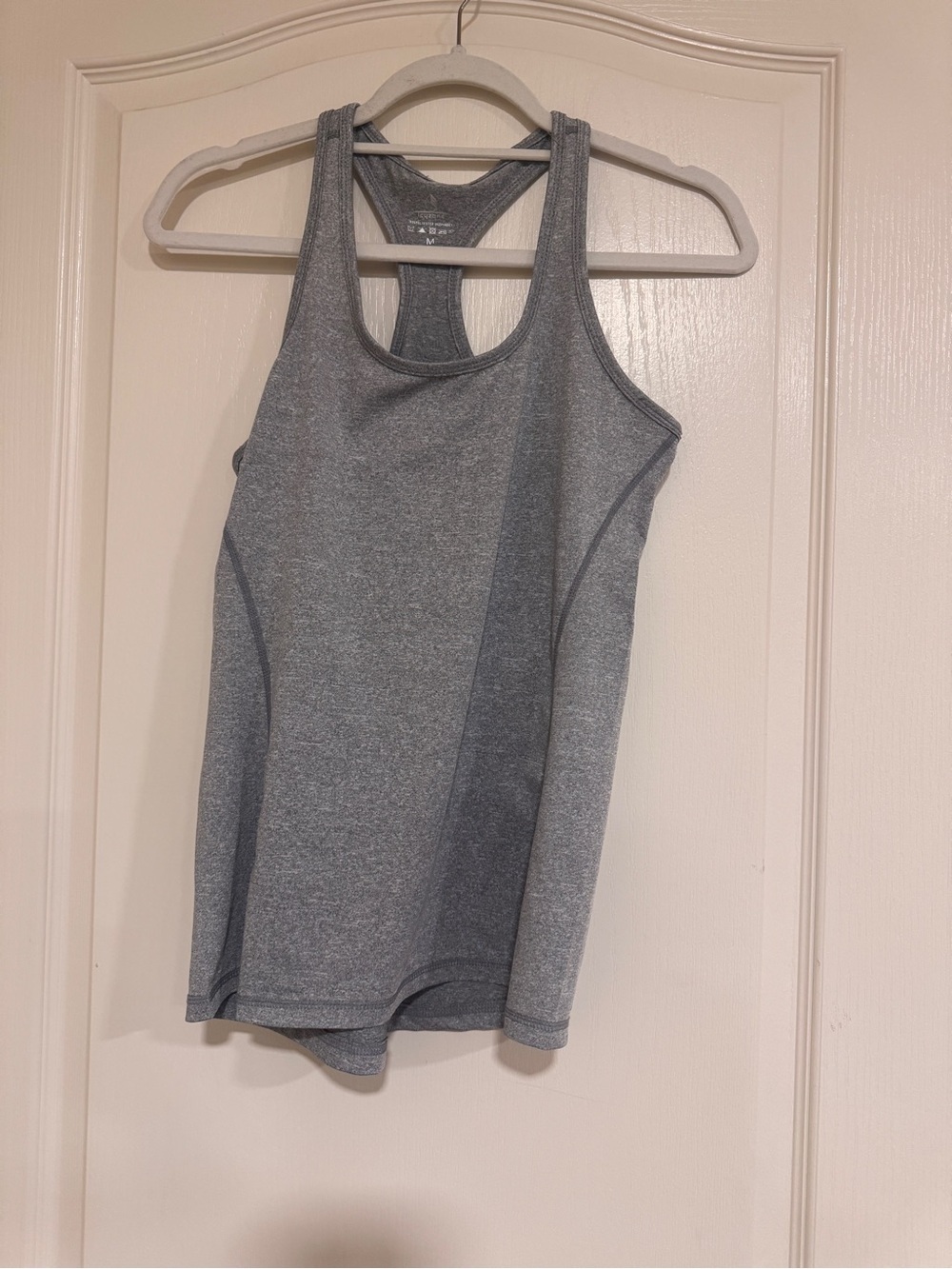 IcyZone Grey Racerback Active Tank Top​